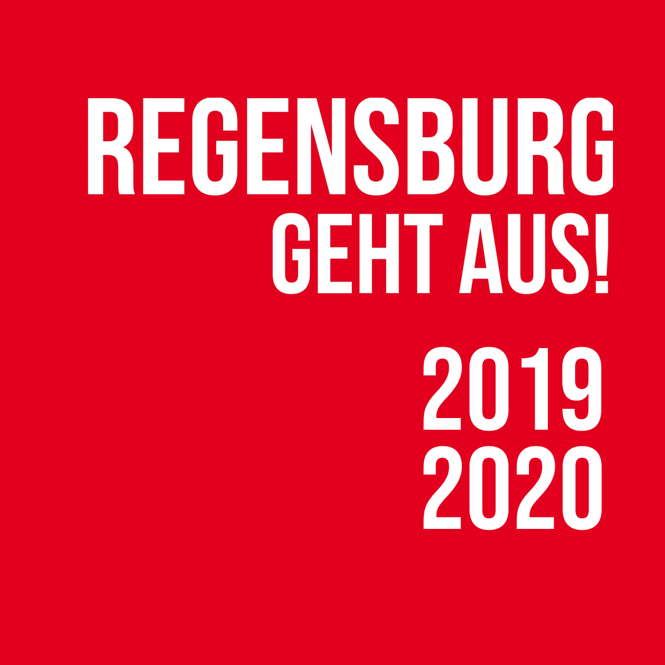 Regensburg geht aus 