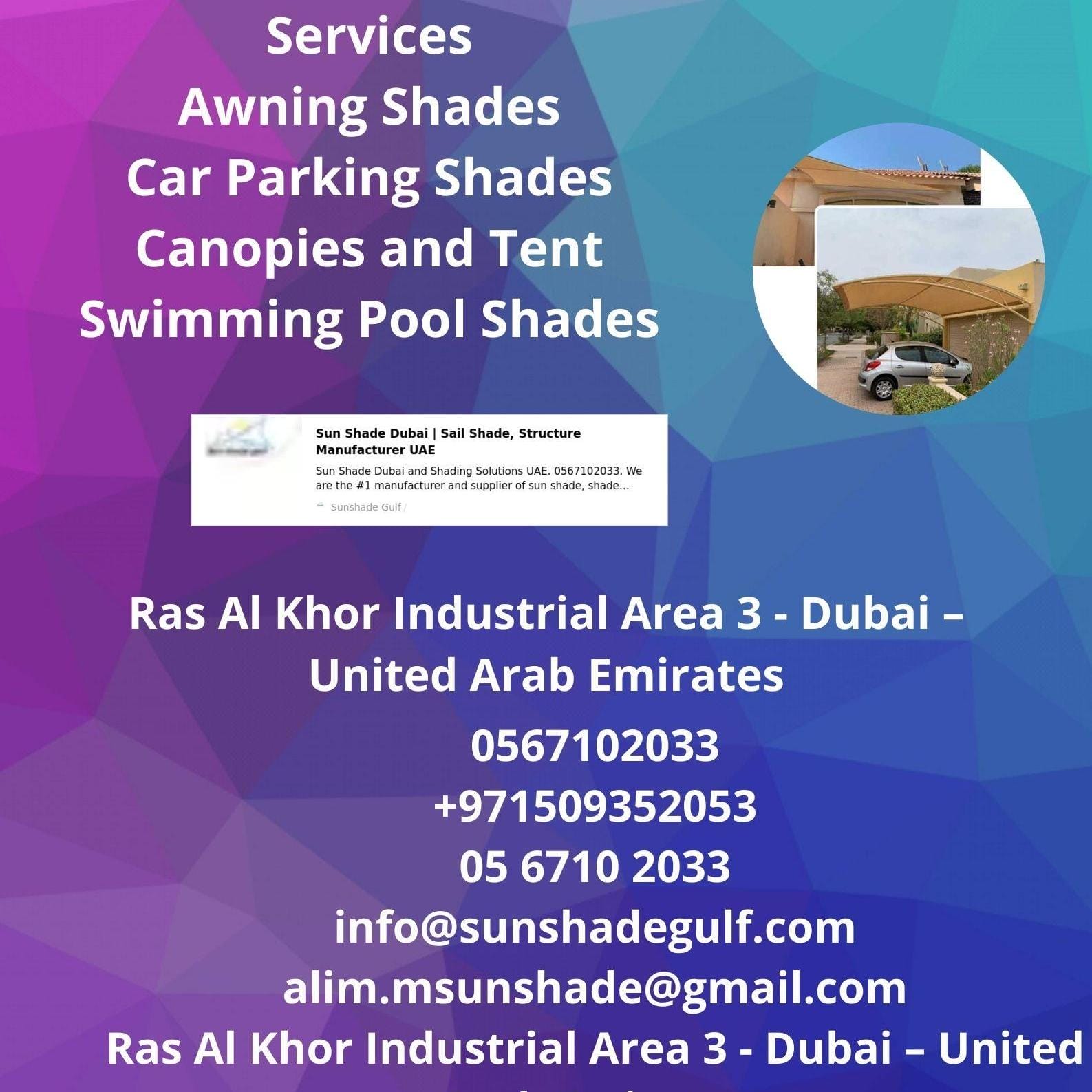 Sunshade Gulf