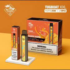 Smart_Vape UAE - TUGOAT XXL VAPE DISPOSABLE PODS (2500 Puffs) Shoping 400+  free delivery in ?? AED. 35.00 Shipping calculated at checkout. Tugboat  XXL Vape Disposable Pod Device is a disposable pod