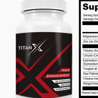 Titan X Male Enhancement Pills