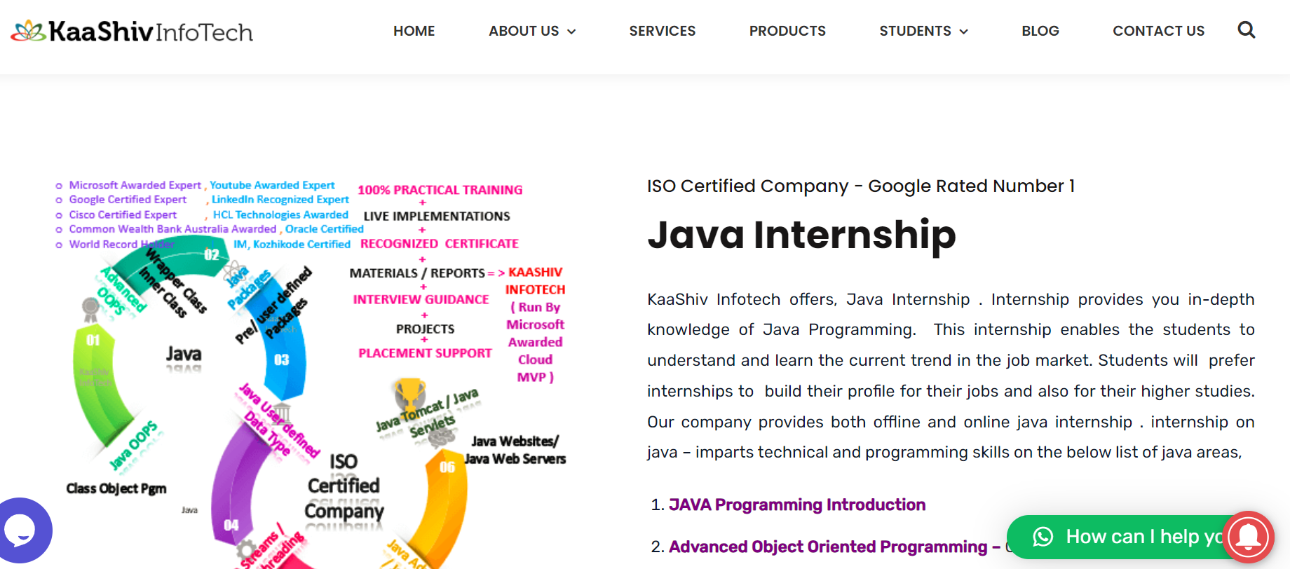 Internships In Java Internships In Java