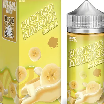 Banana – Custard Monster   E-Liquid 100ML