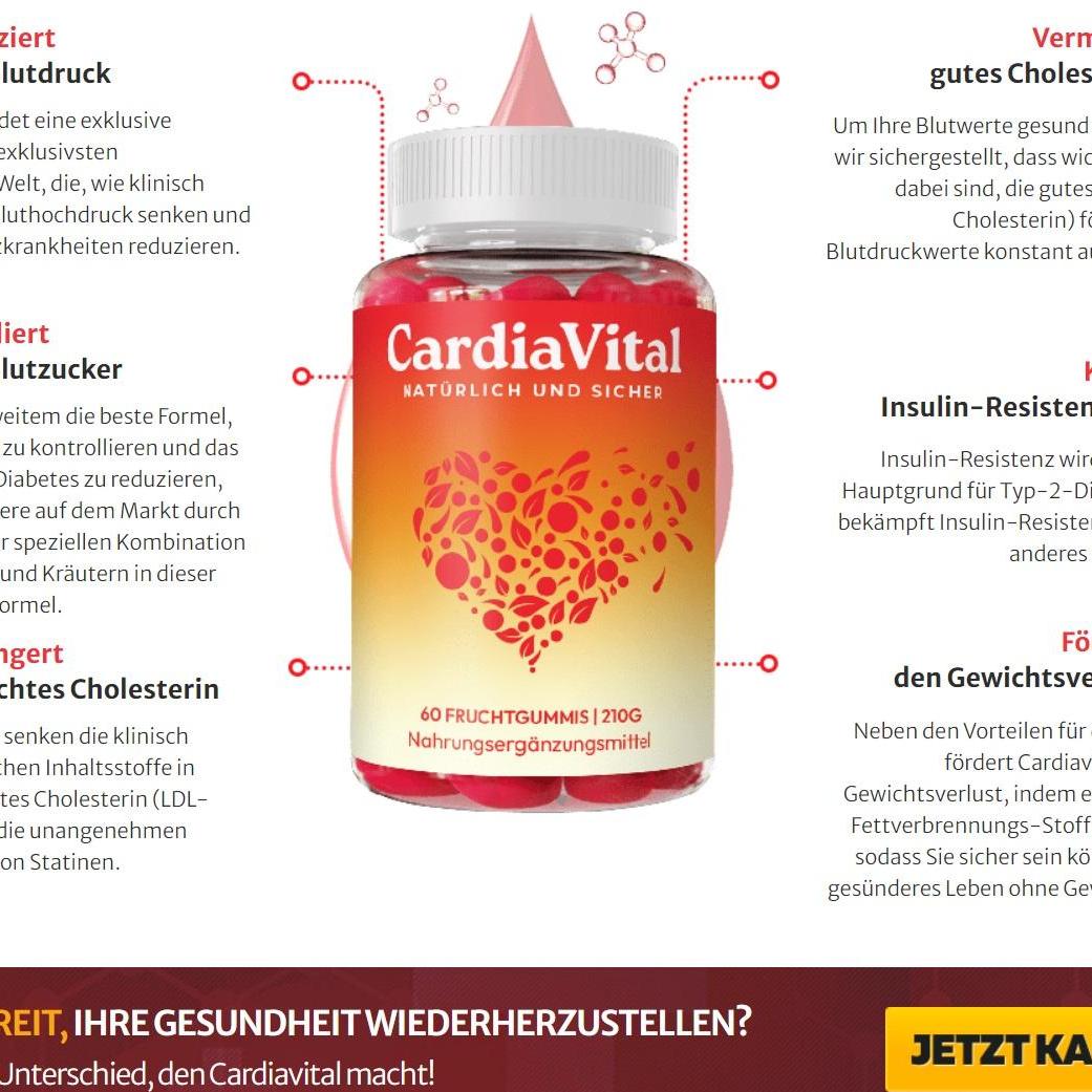 CardiaVital Gummies