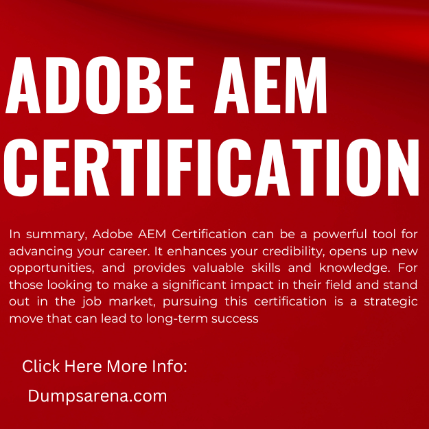 AdobeAEM Certification