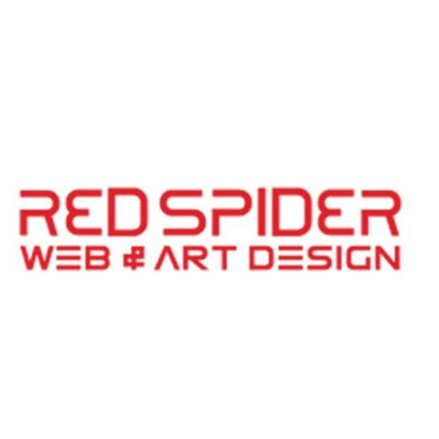 RedSpider Web and Art Design