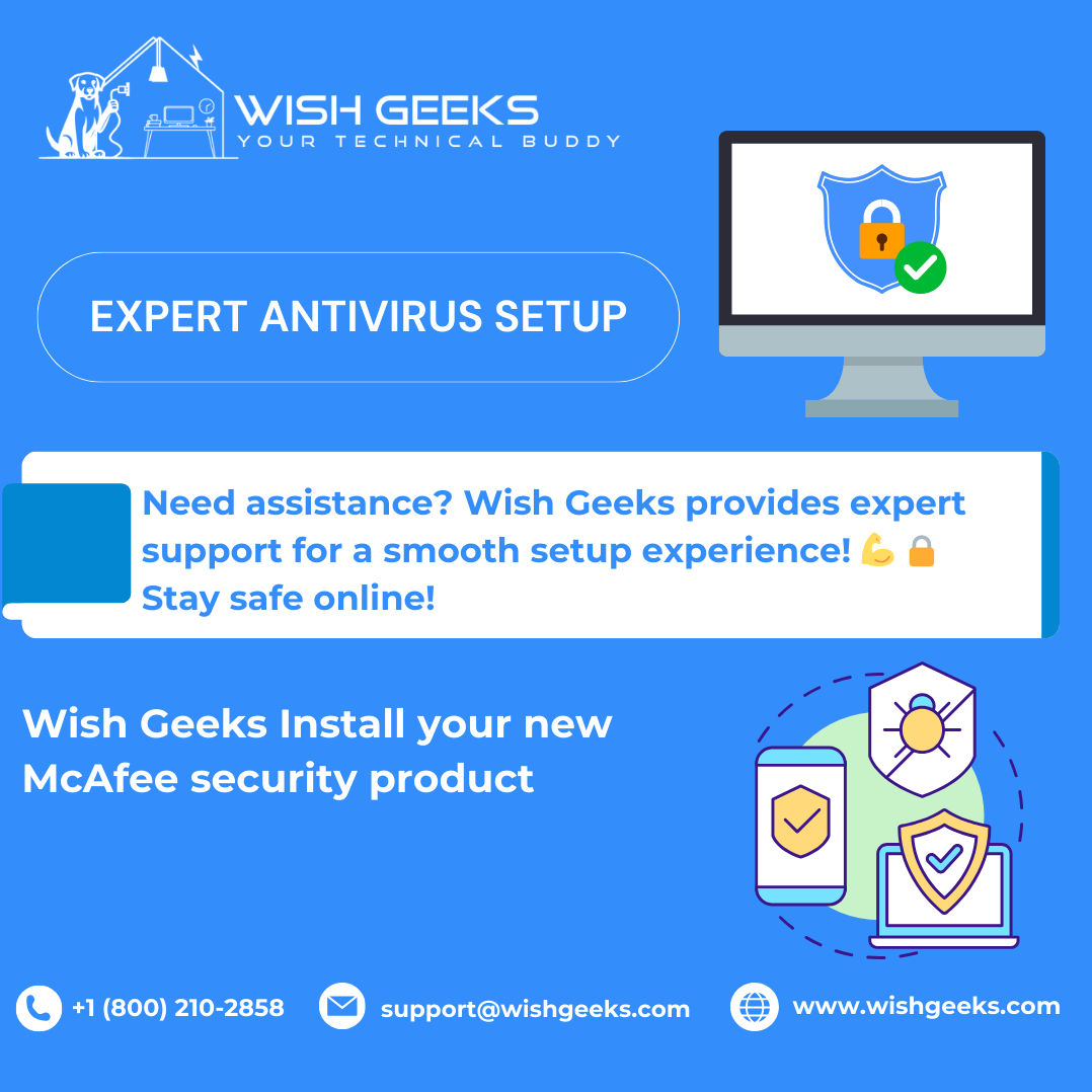 Wish Geeks McAfee Antivirus  Install