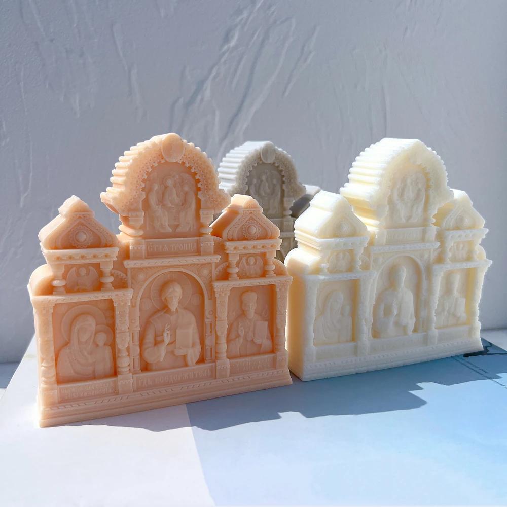 Orthodox Iconostasis Candle Mold .