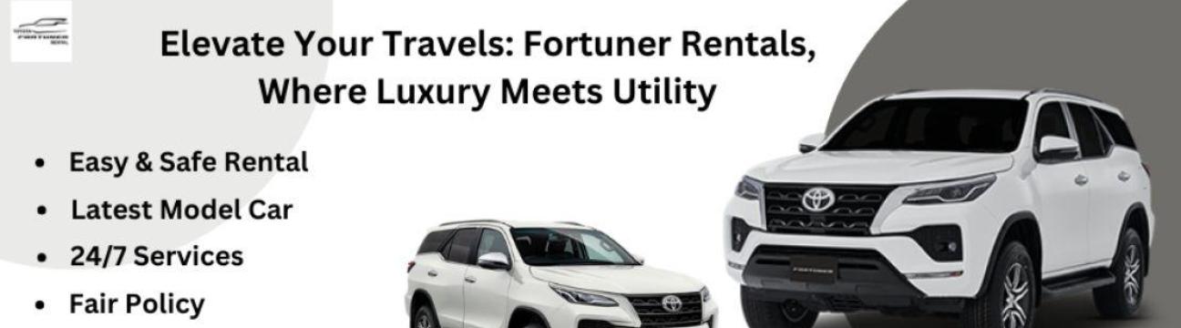 Toyota Fortuner Rental