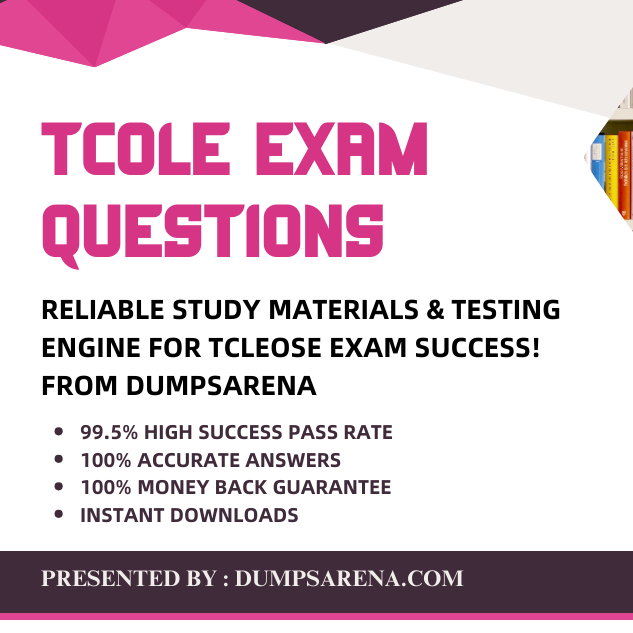 Tcole Questions