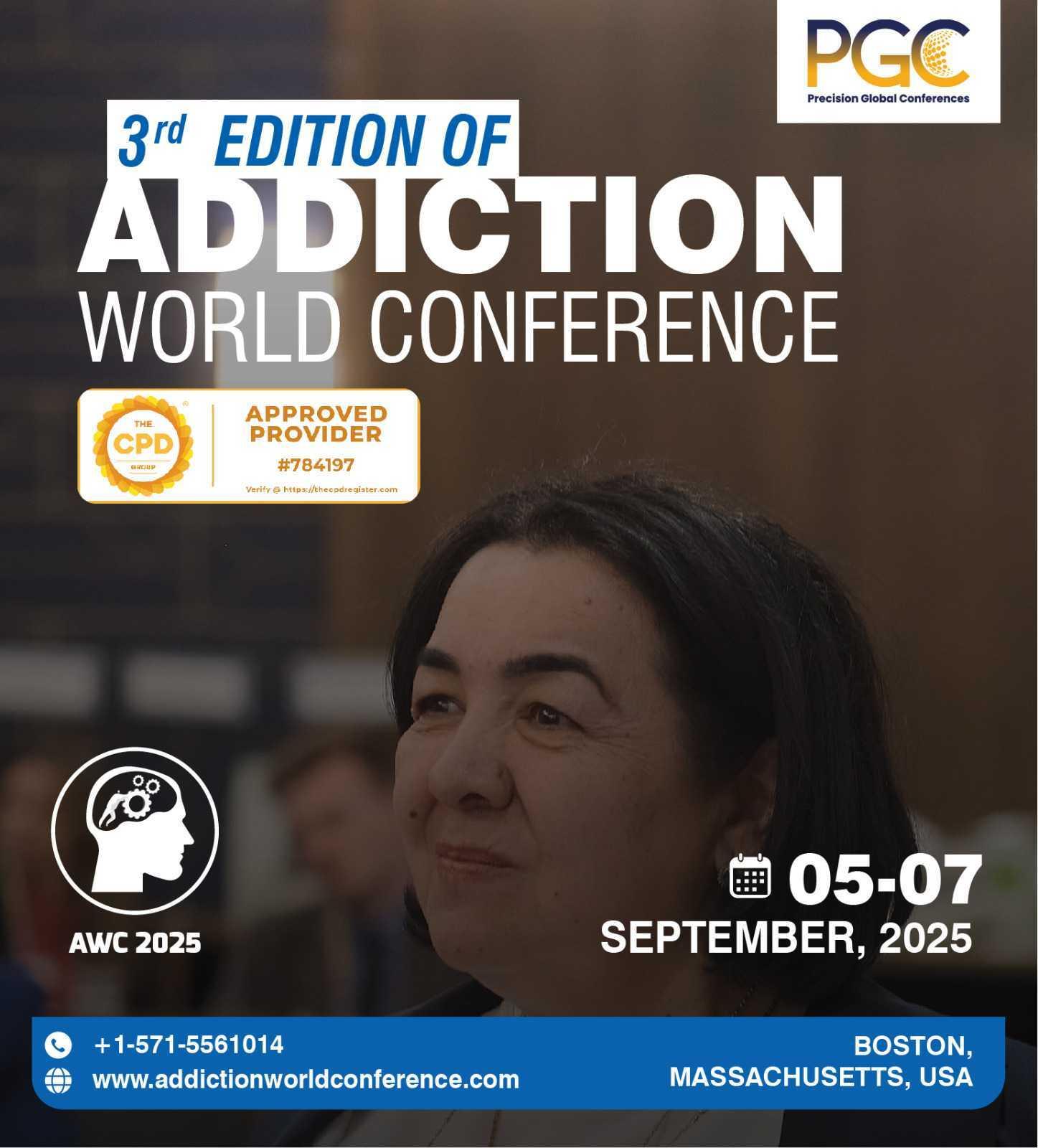 3rd Edition of Addiction World Conference