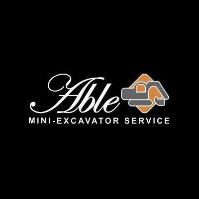 Able Mini  Excavator Service