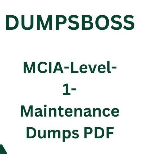 MciaLevel1maintenance Dumpspdf