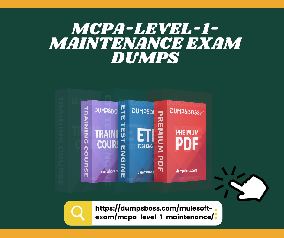 MCPA-Level-1-Maintenance Exam Dumps