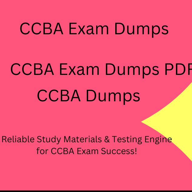 Ccba Dumps