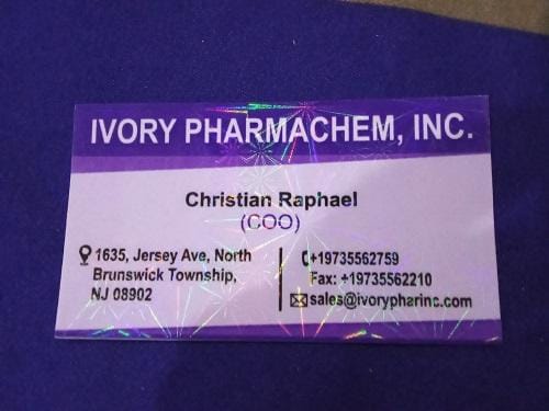Ivory PharInc