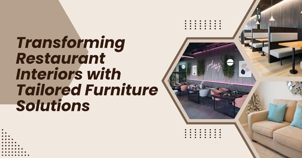 restaurant furniture manufacturer