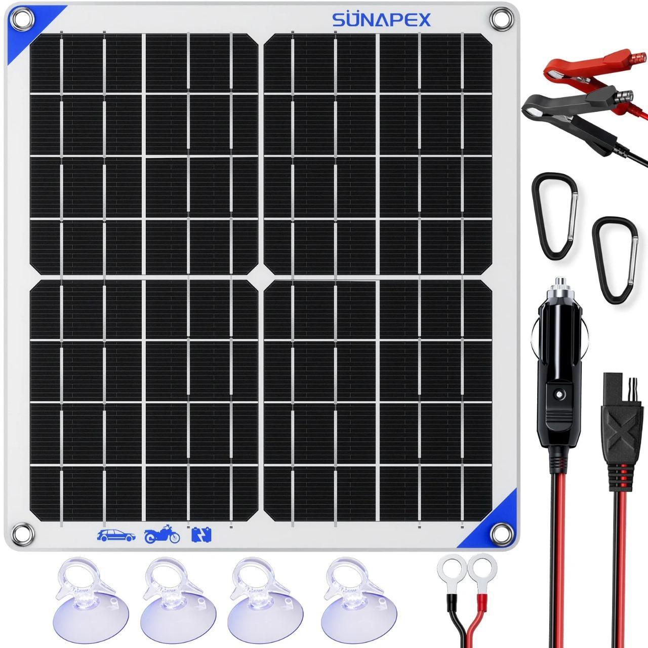 Sunapex 1.8w Solar Battery Charger