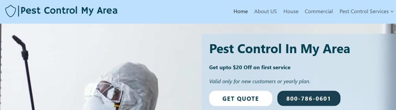 Pestcontrolin Myarea