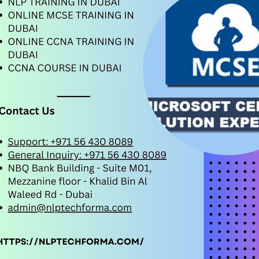 MCSE Training Centre In Dubai