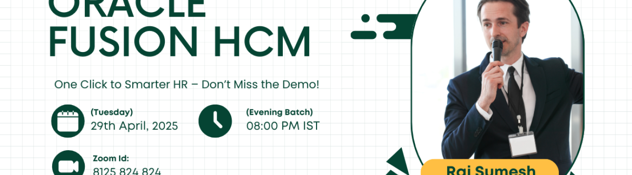 Enhance Oracle Fusion HCM Live Demo