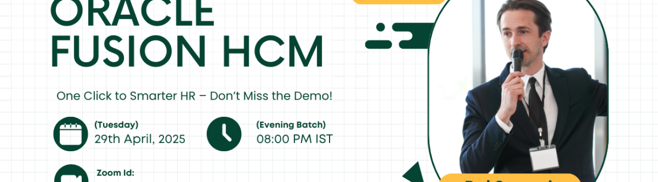 Master  Free Oracle Fusion HCM Training - Live Demo