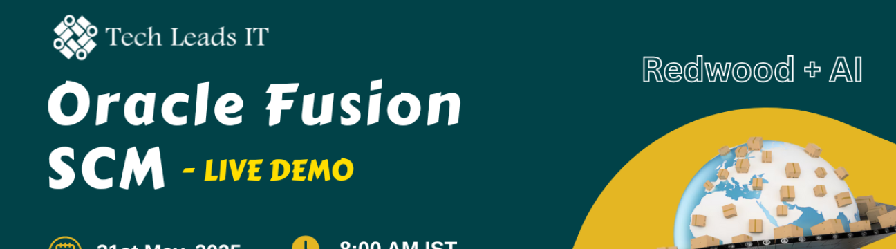 Master Oracle Fusion SCM Online Demo