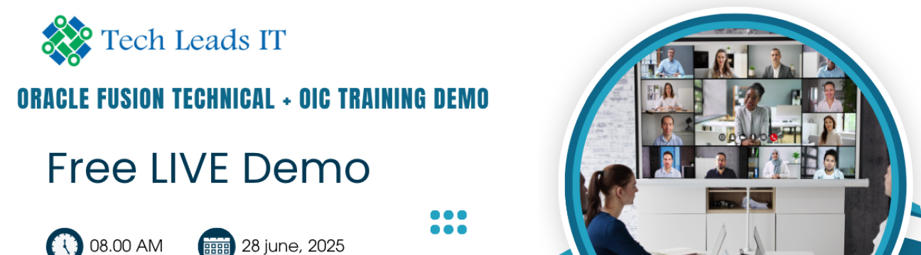 Master Oracle Fusion Technical Online Demo