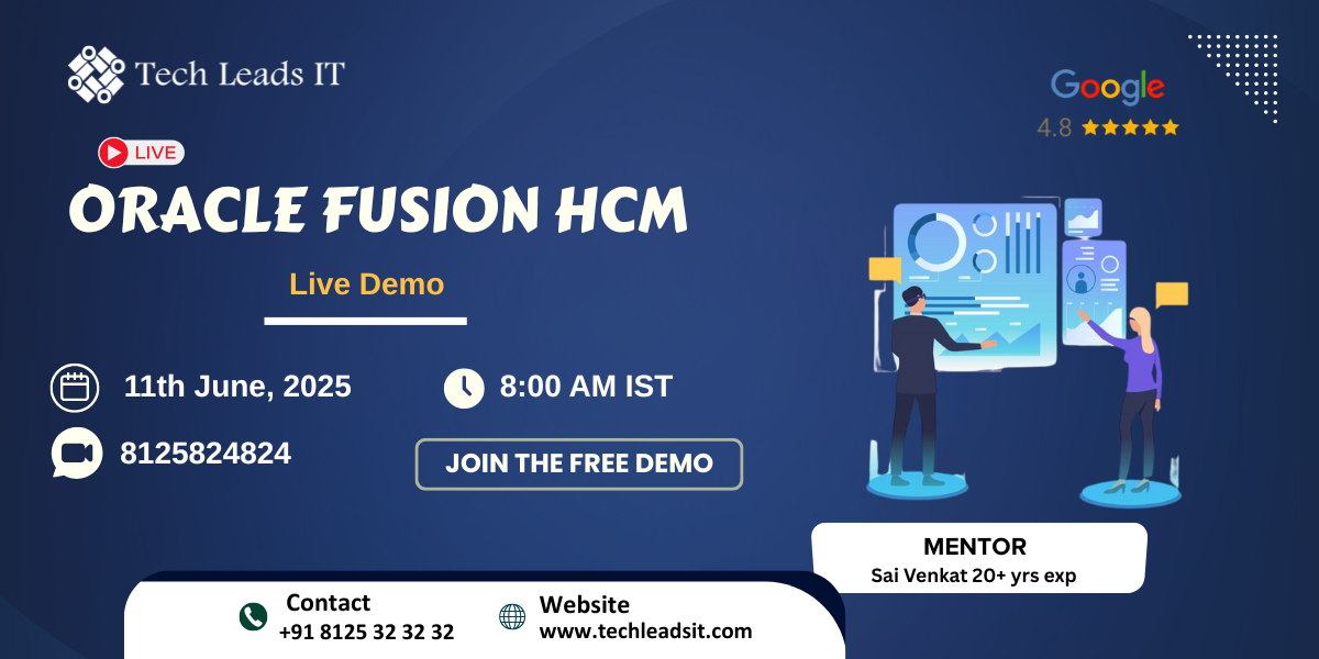 Master Oracle Fusion HCM Live Demo