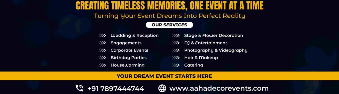 Aaha Decor Events