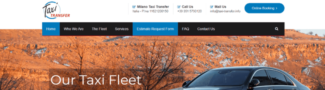 Taxi Airport  Milan Linate