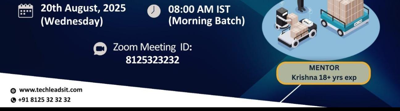 Learn Fusion SCM training - Live demo 