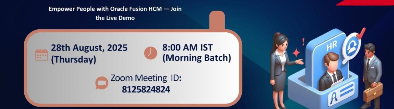 Learn Oracle Fusion HCM cloud online training |Tech Leads IT