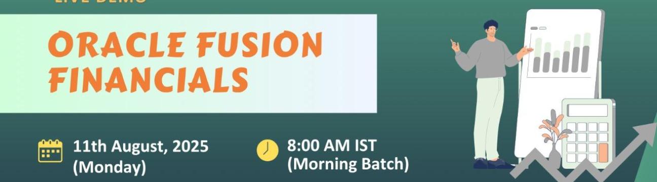 Join Oracle Fusion Financials Training - Live Demo