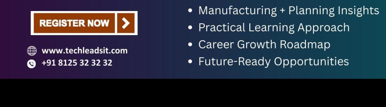 Free Oracle Fusion Manufacturing Training - Live Demo