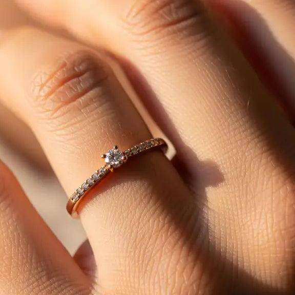 What Finger Does  A Promise Ring Go On