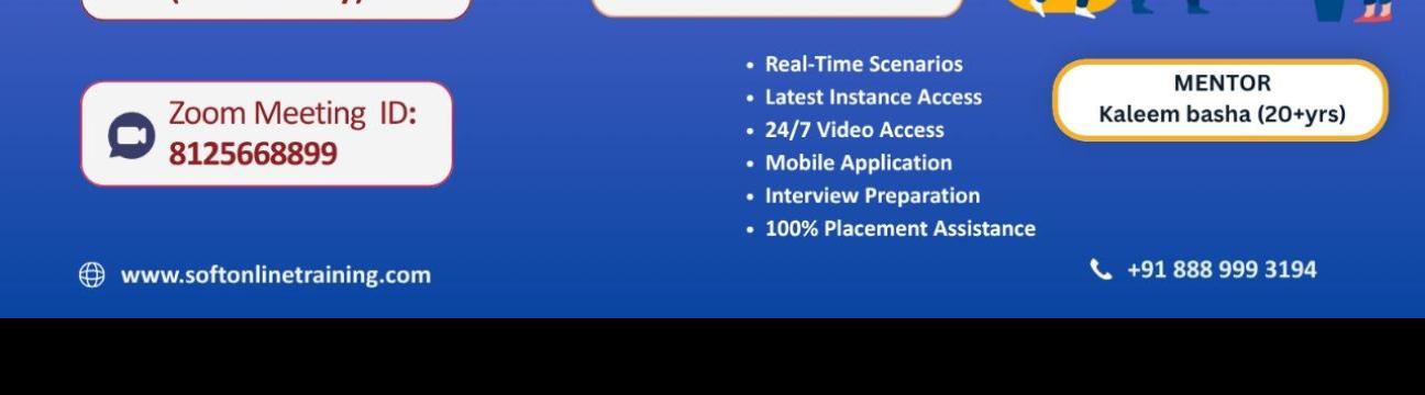 Best Fusion Financials Online Training - Live Demo 