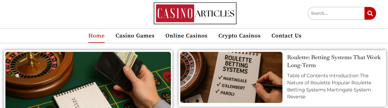 Casino Articles