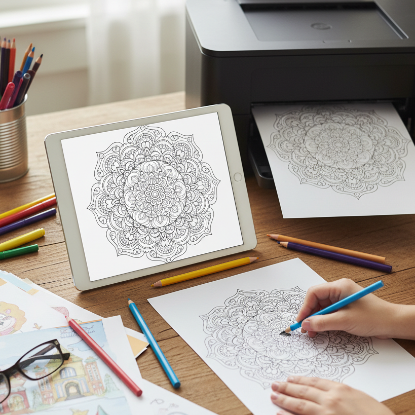 Printable  Coloring