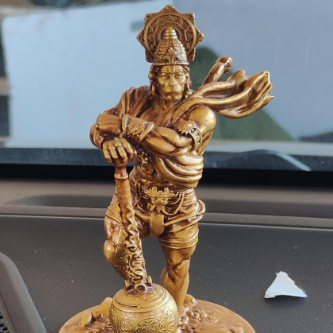 Hanuman Car  Dashboard