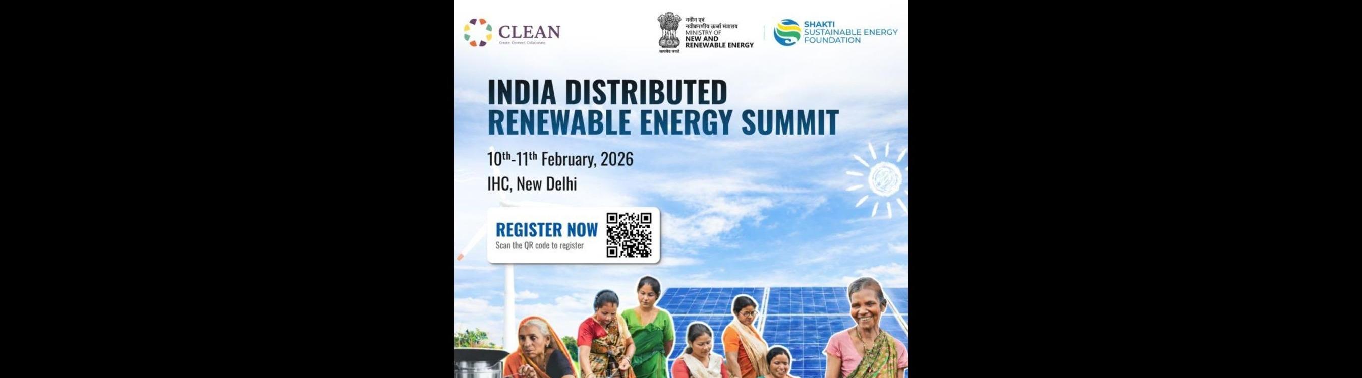 India Distributed Renewable Energy Summit (IDRES) 2026