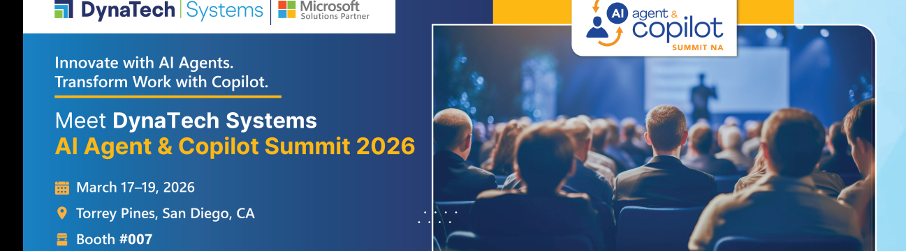 Meet DynaTech Systems at the AI Agent & Copilot Summit NA 2026