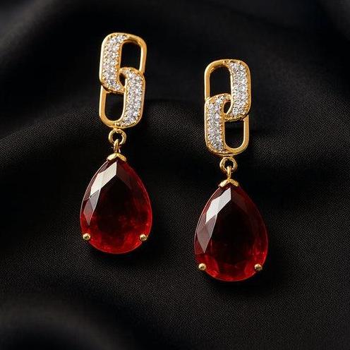 Red Earrings For Women