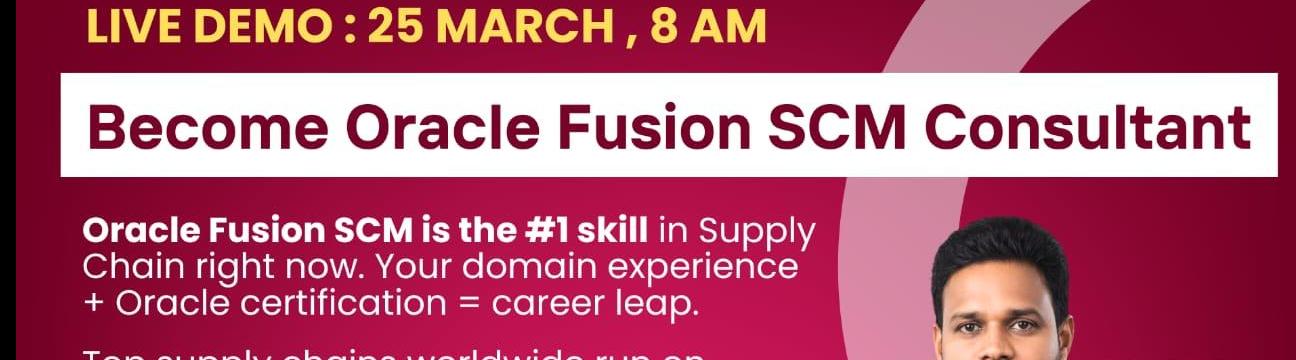 Transform Your Career with Oracle Fusion SCM &ndash; Free Live Demo by Tech Leads IT