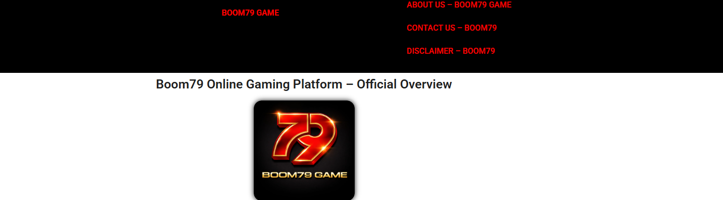 Boom 79game