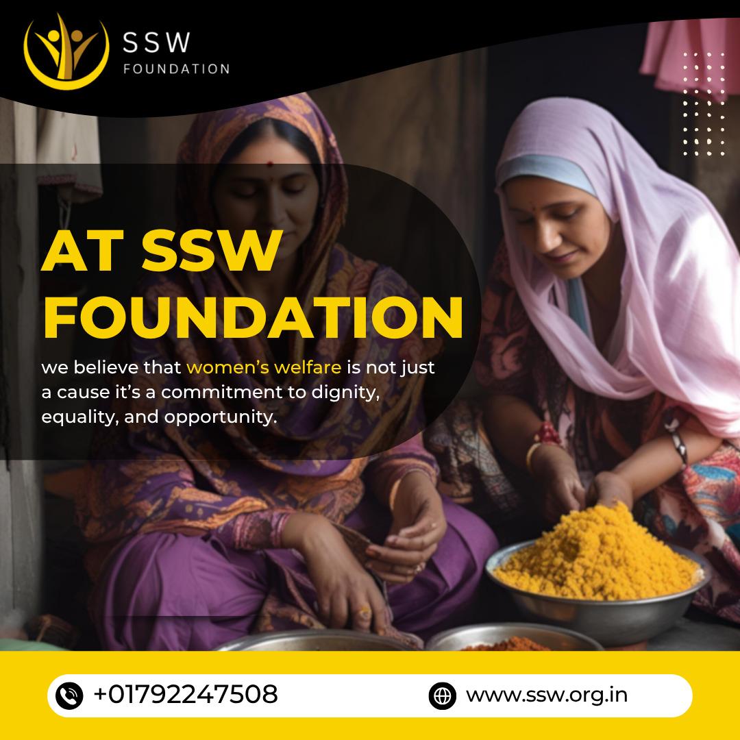 Women Empowerment in India: SSW Foundation