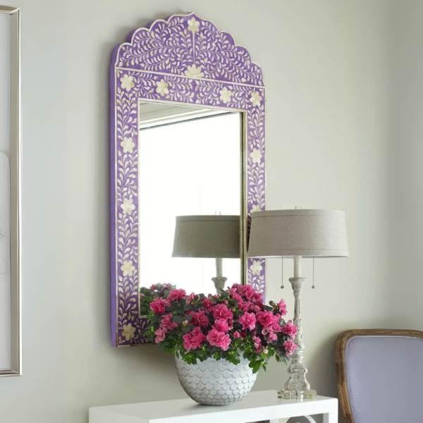 Bone inlay mirrors every interior designer recommends