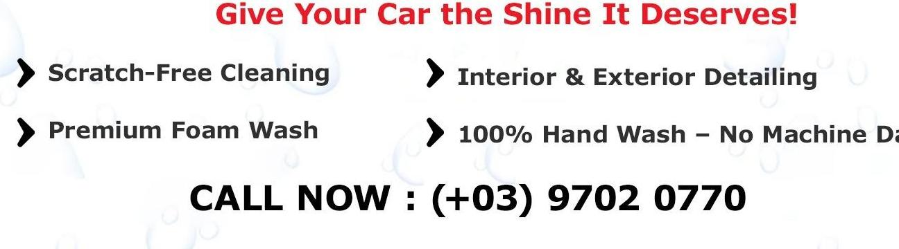 H2O Hand Car Wash In Berwick