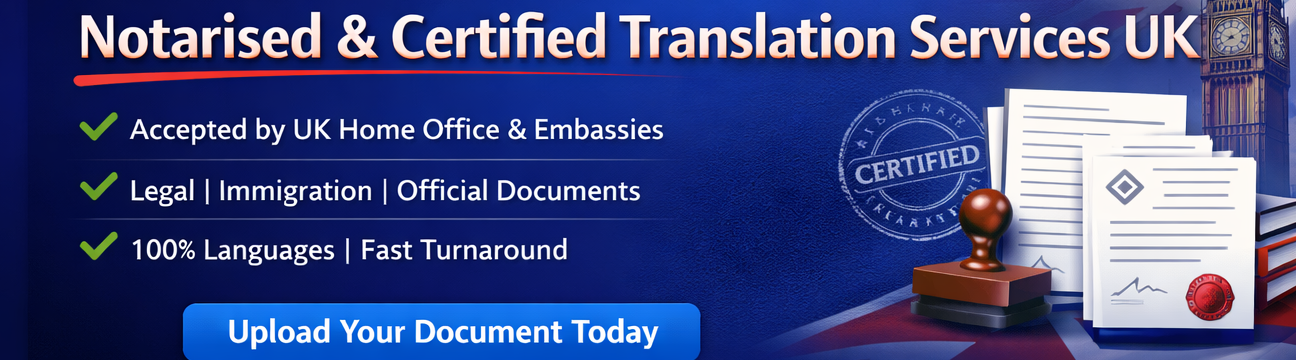 Notarised Translations