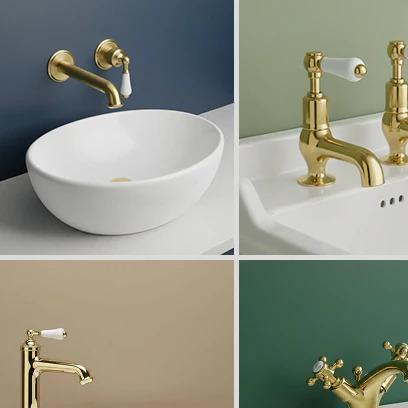 Gold Bathroom