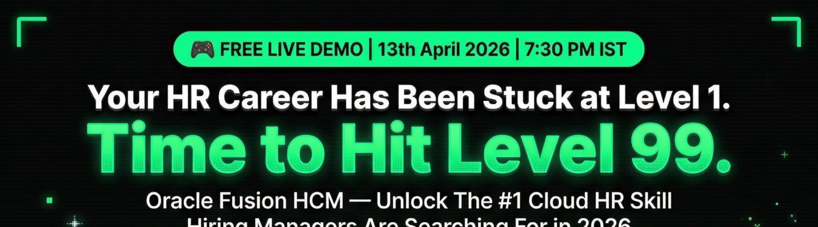 Join Oracle Fusion HCM Training Free Live Demo _Tech Leads it